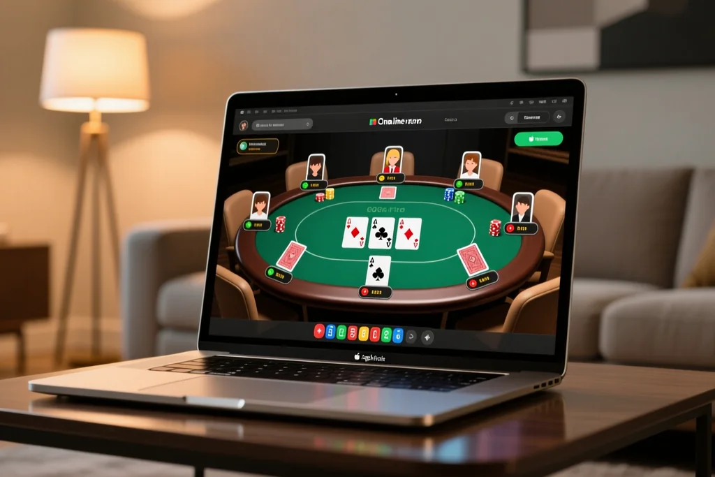 Poker online: zasady, strategie i wskazówki dotyczące udanej gry – ilustracja